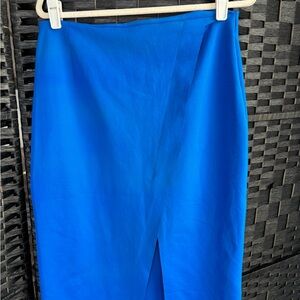 ASOS Vibrant Blue Pencil Skirt